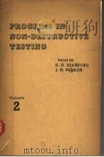 PROGRESS IN NON-DESTRUCTIVE TESTING（ PDF版）