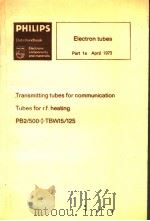 ELECTRON TUBES PART 1A APRIL 1973（ PDF版）