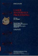 FOCUS ON LASER MATERIALS PROCESSING（ PDF版）