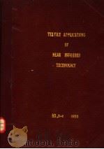TEXTILE APPLICATIONS OF NEAR INFRARED TECHNOLOGY（ PDF版）