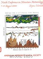NINTH CONFERENCE ON MOUNTATION METEOROLOGY（ PDF版）
