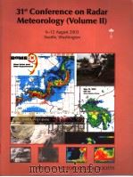31ST CONFERENCE ON RADAR METEOROLOGY VOLUME 2 PDF电子版封面