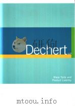 MASS TORTS AND PRODUCT LIABILITY PDF电子版封面
