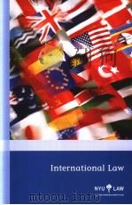 INTERNATIONAL LAW PDF电子版封面