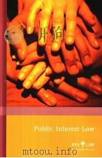 PUBLIC INTEREST LAW PDF电子版封面
