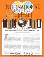 INTERNATIONAL LAW NEWS PDF电子版封面