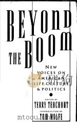 BEYOND THE BOOM 1990 PDF电子版封面 0671686399
