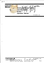 MODELS MOPS AND MOPL OPERATOR STATION BUILDER OPERATION MANUAL IM 34A6H61-01E 7TH EDITION PDF电子版封面