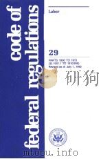 CODE OF FEDERAL REGULATIONS 29  PARTS 1900（ PDF版）