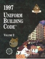 1997 UNIFORM BUILDING CODETM VOLUME 2 PDF电子版封面 1884590896