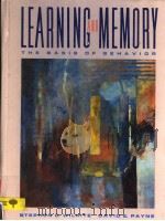 LEARNING AND MEMORY THE BASIS OF BEHAVIOR 1992 PDF电子版封面 0205133002