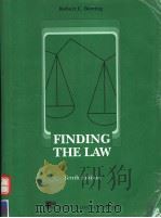 FINDING THE LAW TENTH EDITION 1995 PDF电子版封面 0314060847