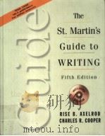 THE ST.MARTIN'S GUIDE TO WRITING 5TH EDITION 1997 PDF电子版封面 0312116349