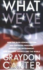 WHAT WE'VE LOST PDF电子版封面 0316728675