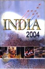 INDIA 2004 A REFERENCE ANNUAL PDF电子版封面 9123011563