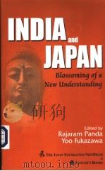 INDIA AND JAPAN PDF电子版封面 8170951070 RAJARAM PANDA YOO FUKAZAWA