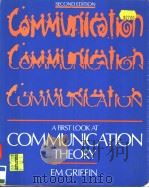 A FIRST LOOK AT COMMUNICATION THEORY SECOND EDITION 1994 PDF电子版封面 0070227969