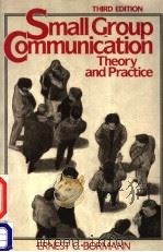 SMALL GROUP COMMUNICATION THIRD EDITION PDF电子版封面 0060408693 ERNEST G.BORMANN