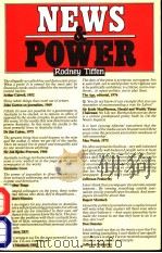 NEWS AND POWER PDF电子版封面 0043720439 RODNEY TIFFEN