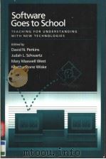 SOFTWARE GOES TO SCHOOL TEACHING FOR UNDERSTANDING WITH NEW TECHNOLOGIES 1995 PDF电子版封面 0195115775