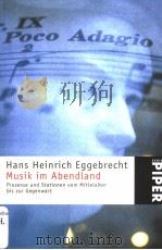HANS HEINRICH EGGEBRECHT MUSIK IM ABENDLAND（ PDF版）