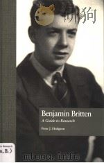 BENJAMIN BRITTEN  A GUIDE TO RESEARCH（ PDF版）
