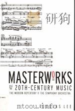 MASTERWORKS OF 20TH-CENTURY MUSIC PDF电子版封面 0415938473 DOUGLAS LEE