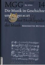 DIE MUSIK IN GESCHICHTE UND GEGENWART  PERSONENTEIL 14（ PDF版）