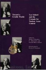 TOWARD A LIVABLE WORLD PDF电子版封面 0262192608 HELEN S.HAWKINS G.ALLEN GREB