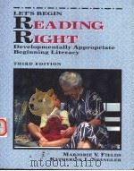LET'S BEGIN READING RIGHT  DEVELOPMENTALLY APPROPRIATE BEGINNING LITERACY  THIRD EDITION（ PDF版）
