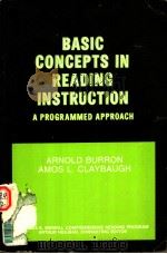 BASIC CONCEPTS IN READING INSTRUCTION A PROGRAMMED APPROACH（ PDF版）