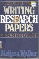 WRITING RESEARCH PAPERS  SECOND EDITION（ PDF版）
