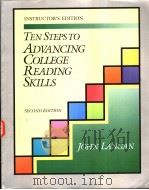 TEN STEPS TO ADVANCING COLLEGE READING SKILLS  SECOND EDITION（ PDF版）