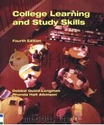 COLLEGE LEARNING AND STUDY SKILLS FOURTH EDITION 1996 PDF电子版封面 0314068082