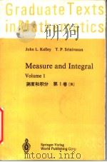 MEASURE AND INTEGRAL VOLUME 1 PDF电子版封面 7506207397 JOHN L.KELLEY T.P.SRINIVASAN