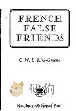 FRENCH FALSE FRIENDS（ PDF版）