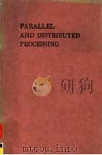 PARALLEL AND DISTRIBUTED PROCESSING（1991 PDF版）