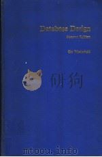 DATABASE DESIGN SECOND EDITION 1983 PDF电子版封面 0070701326