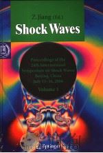 SHOCK WAVES PROCEEDINGS OF THE 24TH INTERNATIONAL SYMPOSIUM ON SHOCK WAVES  VOLUME 1（ PDF版）
