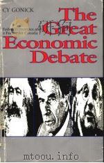 THE GREAT ECONOMIC DEBATE PDF电子版封面 CY GONICK