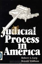 JUDICIAL PROCESS IN AMERICA PDF电子版封面 ROBERT A.CARP RONALD STIDHAM