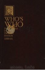 WHO'S WHO IN CANADIAN FINANCE TWELFTH EDITION 1990-91 PDF电子版封面 KIMBERLEY BIGGAR