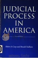 JUDICIAL PROCESS IN AMERICA SECOND EDITION PDF电子版封面 ROBERT A.CARP RONALD STIDHAM