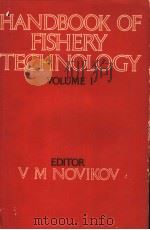 HANDBOOK OF FISHERY TECHNOLOGY VOLUME 1 PDF电子版封面 9061914094 V.M.NOVIKOV