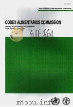 COODEX ALIMENTARIUS COMMISSION REPORT OF THE TWENTY-SEVENTH SESSION ALINORM 03/41 PDF电子版封面 9251049645