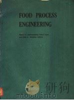 FOOD PROCESS ENGINEERING PDF电子版封面 0816902429 HENRY G.SCHWARTZBERG DARYL LU