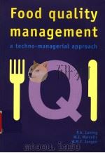 FOOD QUALITY MANAGEMENT A TECHNO-MANAGERIAL APPROACH PDF电子版封面 9074134815