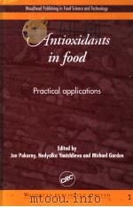 ANTIOXIDANTS IN FOOD PDF电子版封面 0849312221