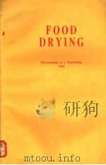 FOOD DRYING PDF电子版封面 GORDON YACIUK