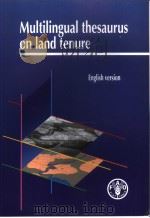 MULTILINGUAL THESAURUS ON LAND TENURE（ PDF版）